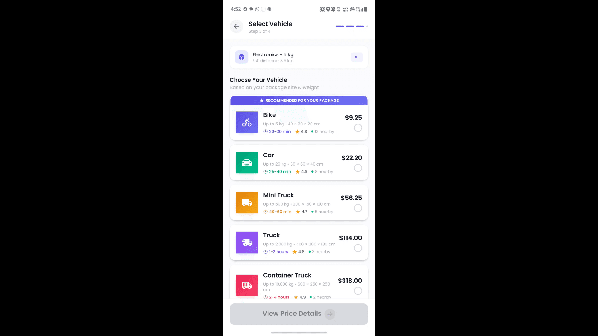 CargoFlow screenshot 1