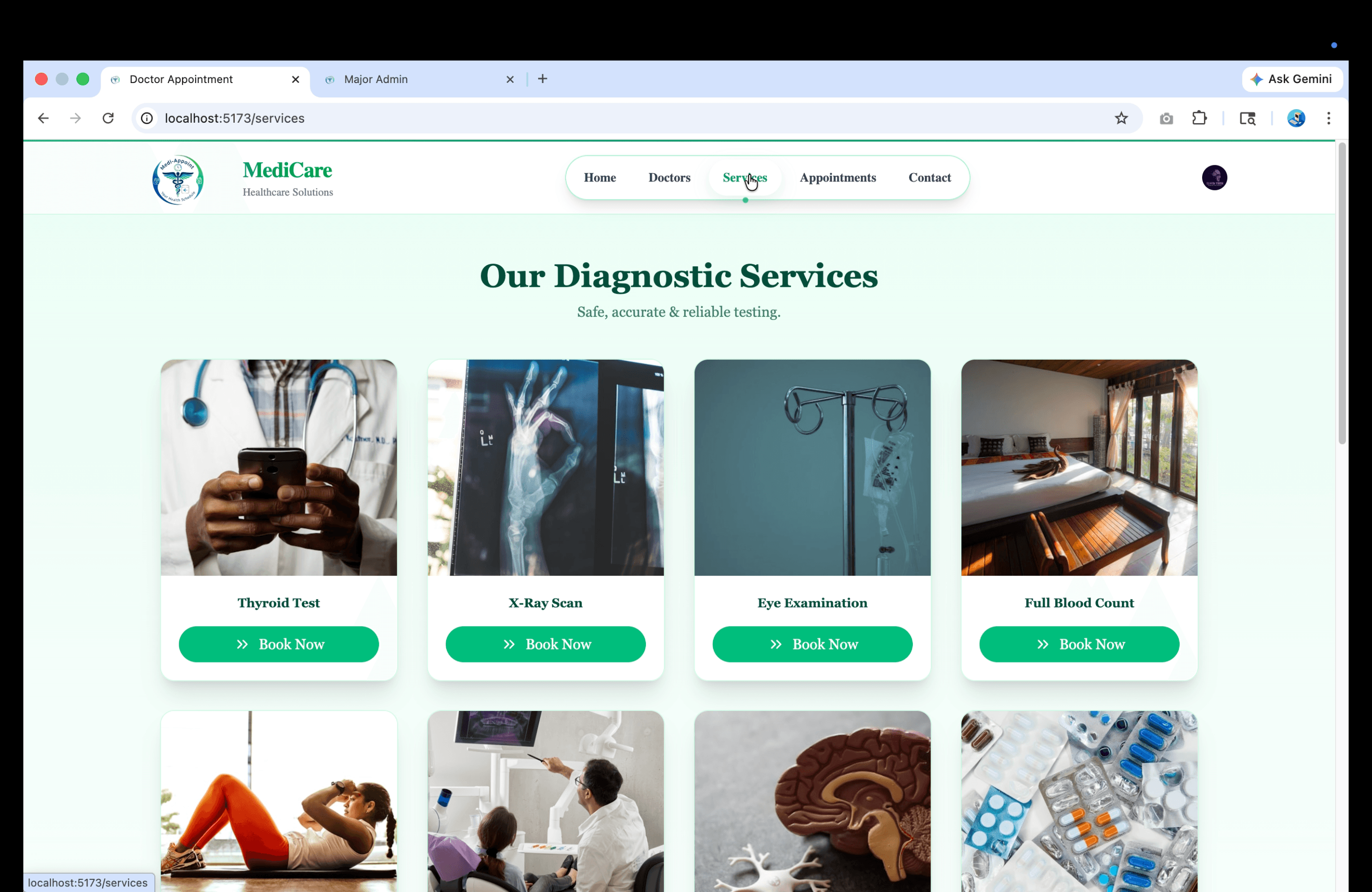 Medicare screenshot 2