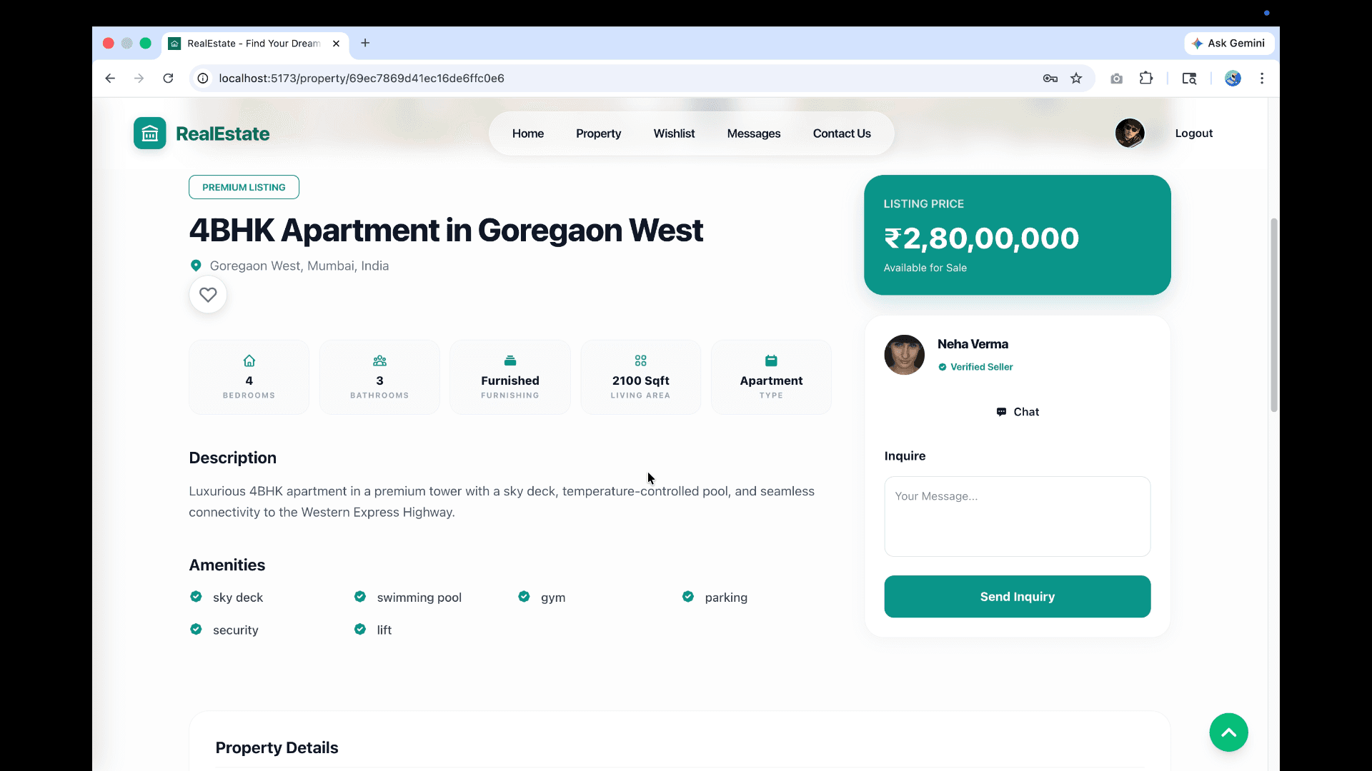 RealEstate screenshot 2