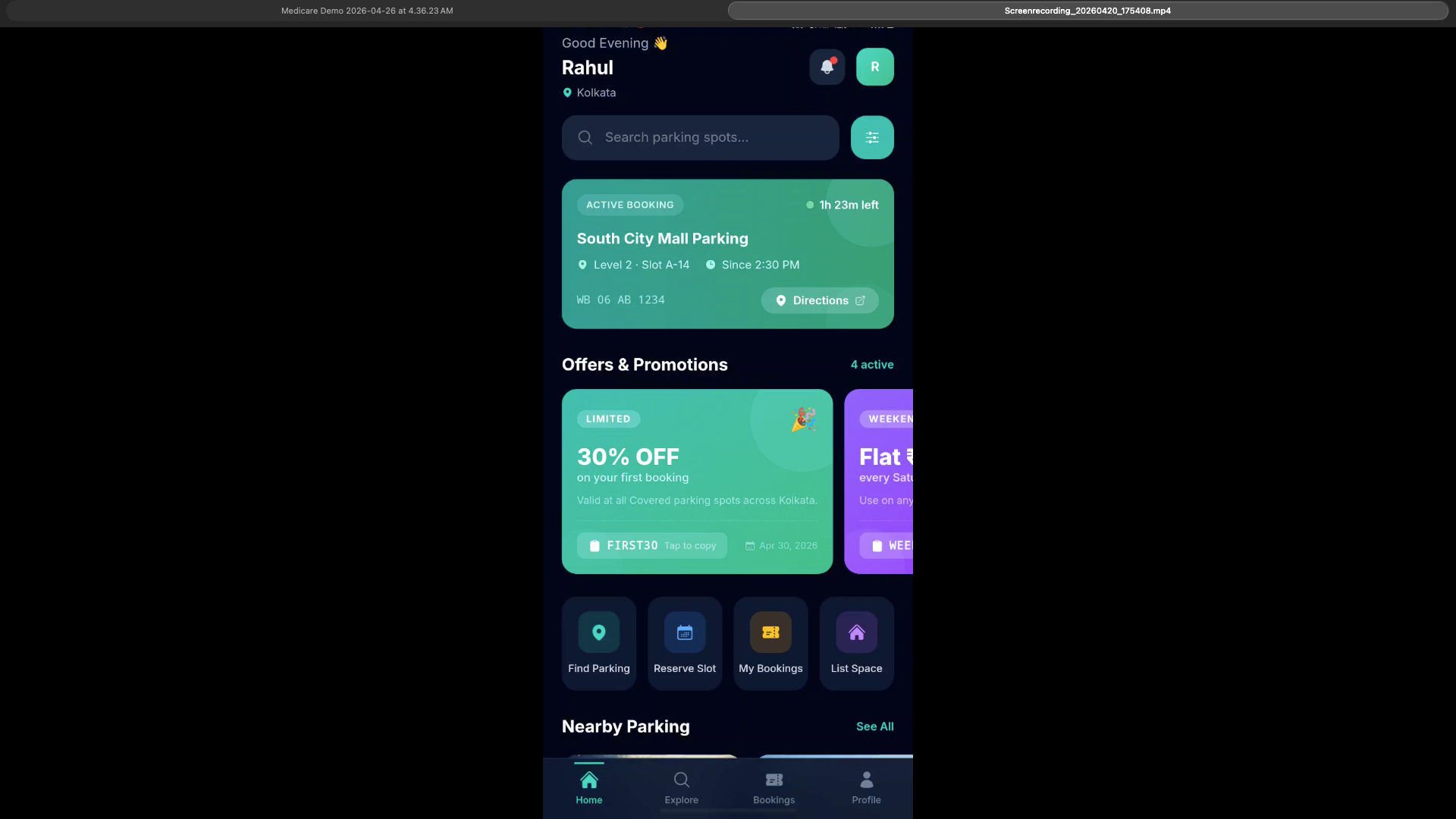 EasyPark — Smart Parking & Mobility Platform